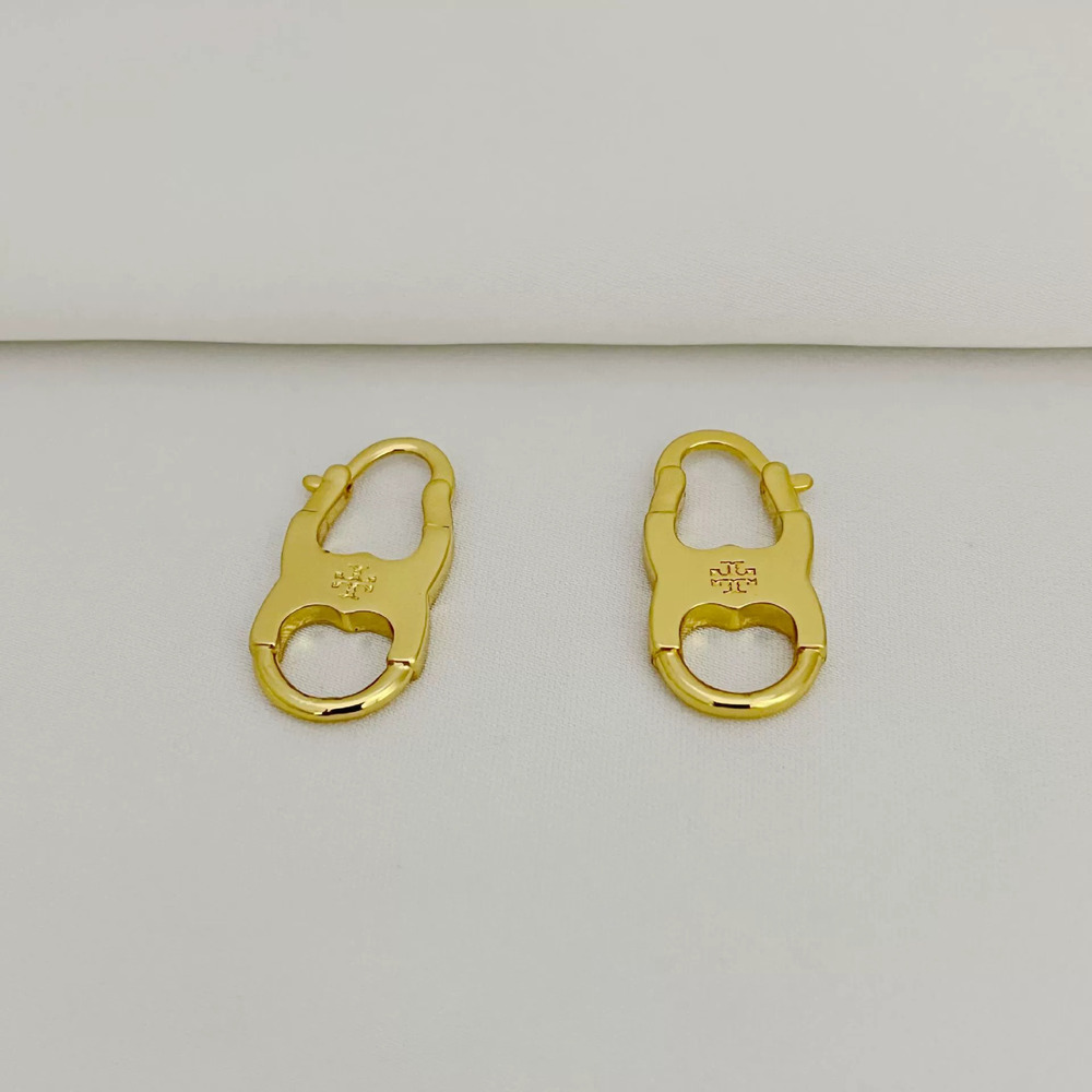 Tory Burch Gold Bottle Opener Earrings